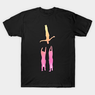 Women’s Trio doing Layout T-Shirt